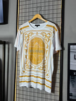 Camiseta Balmain Gold Branca
