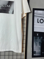 Camiseta Balmain Holográfica Branca