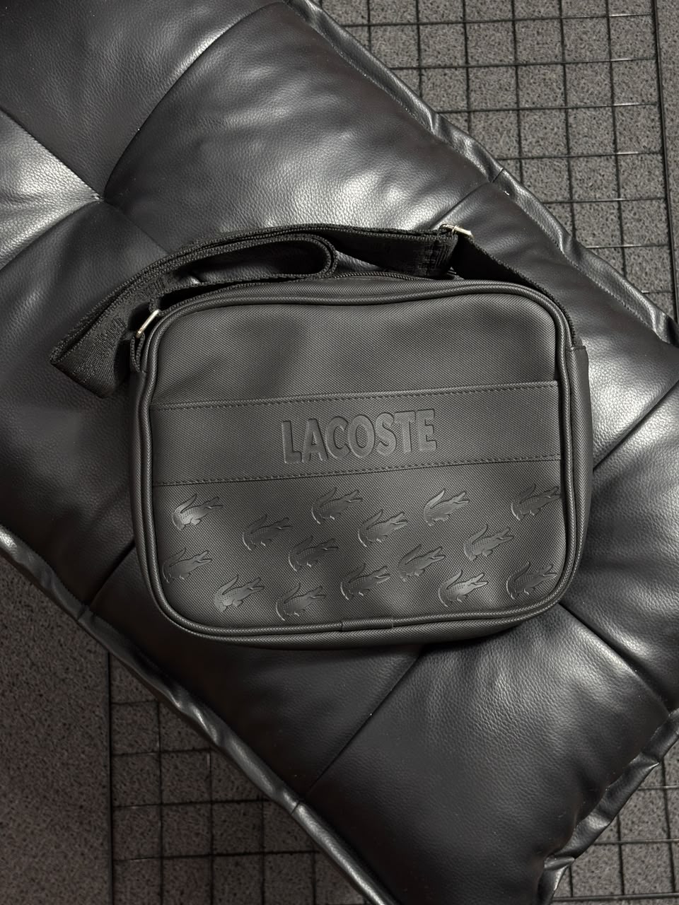 SHOULDER BAG LACOSTE PRETA