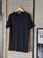 CAMISETA ZARA BÁSICA AZUL M.