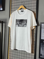 Camiseta Balmain Holográfica Branca