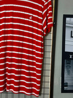 Camiseta Brooks. Vermelha/Branca