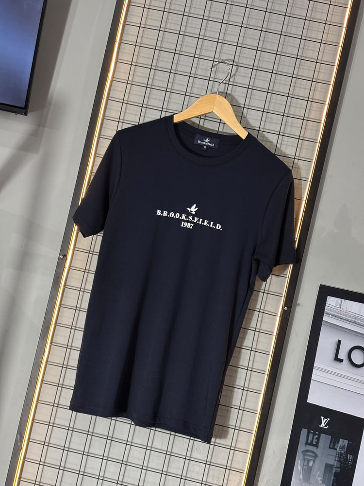 CAMISETA BROOKS 1987 AZUL M.