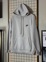 MOLETOM NIKE CLUB CINZA/PRETO
