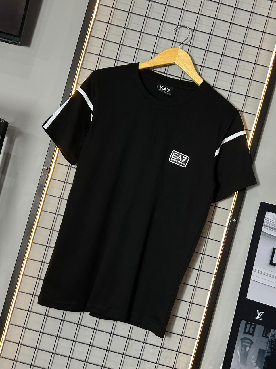 Camiseta EA7 Basic Preta