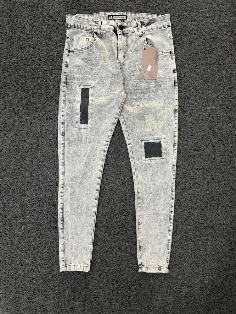 Calça Jogador Denim&Co Cinza - 5034