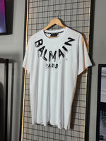 Camiseta Balmain Gola Branca