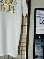 Camiseta Versace Culture Branca