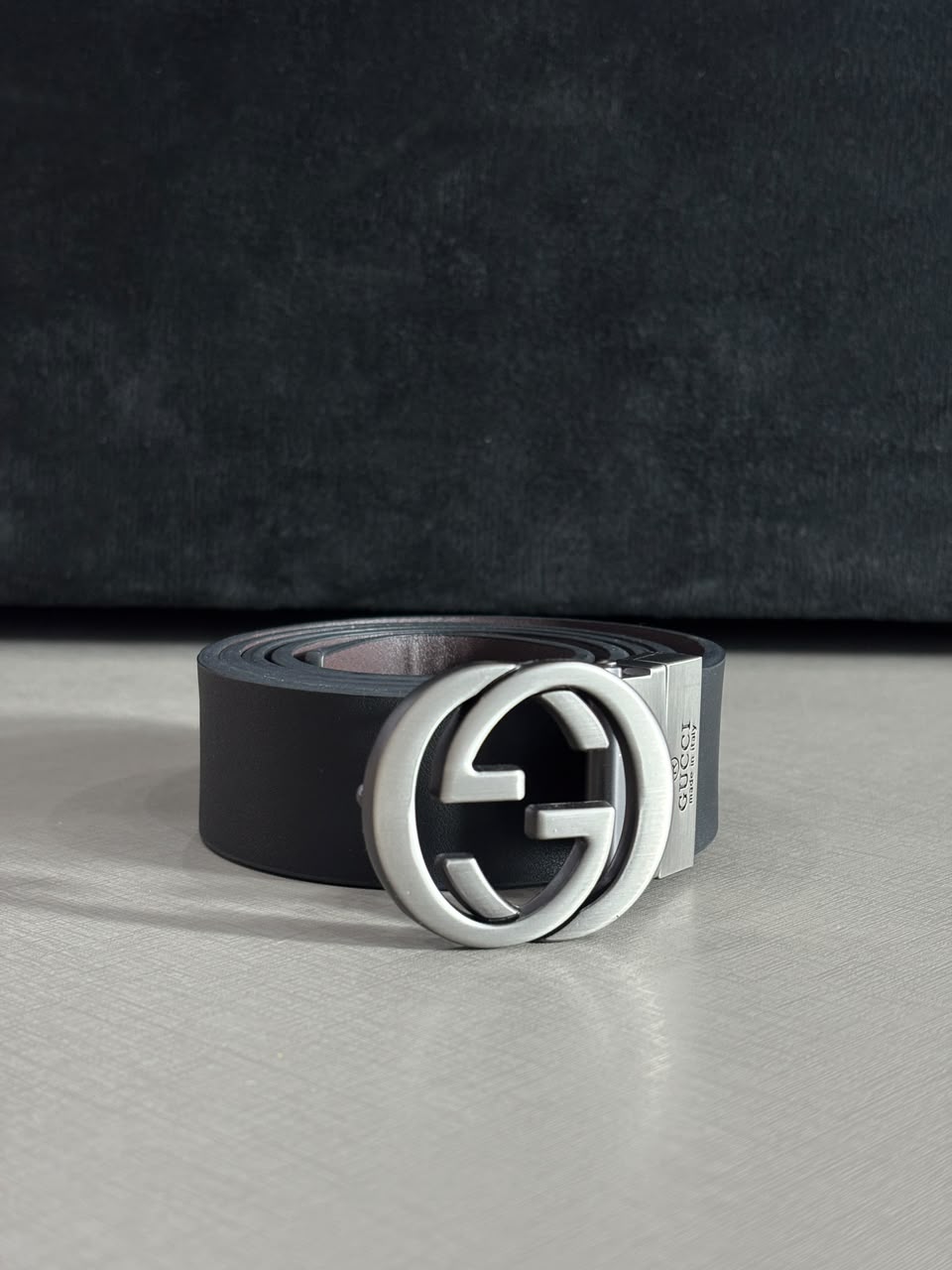 CINTO GUCCI GC PRATA