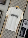 CAMISETA BALMAIN BRILHO BRANCA