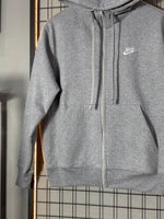 MOLETOM NIKE CLUB CINZA TOUCA