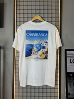 CAMISETA CASABLANCA MYKONOS GLASS BRANCA