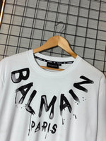 Camiseta Balmain Gola Branca