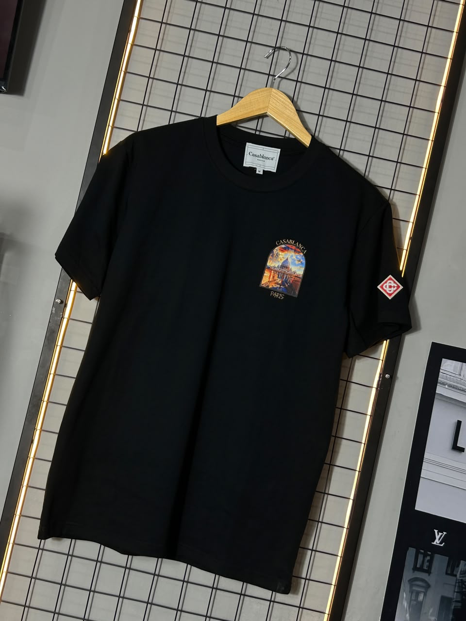 Camiseta Casab. Paris II Preta