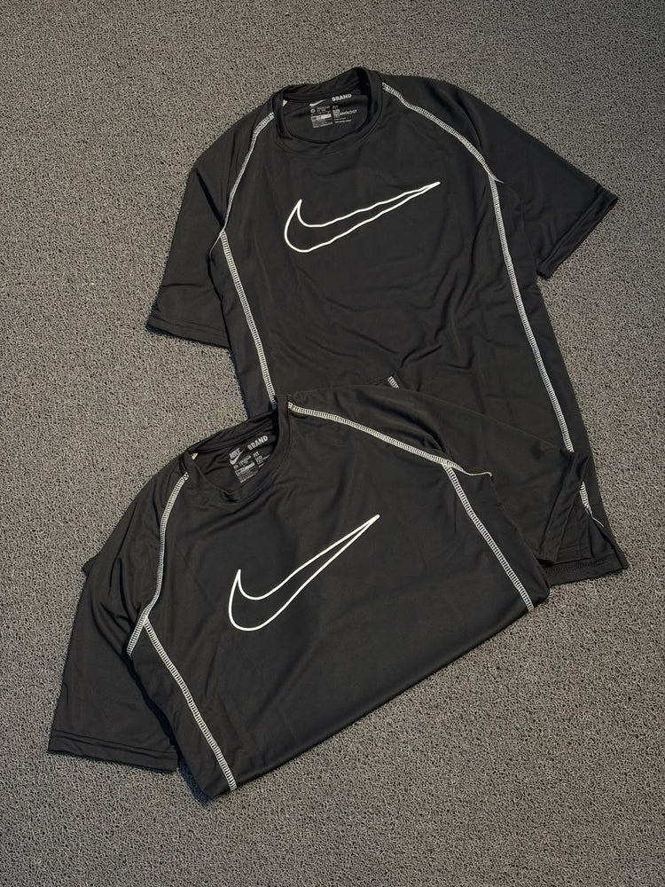 CAMISETA NK PRETA – COMPRESSÃO