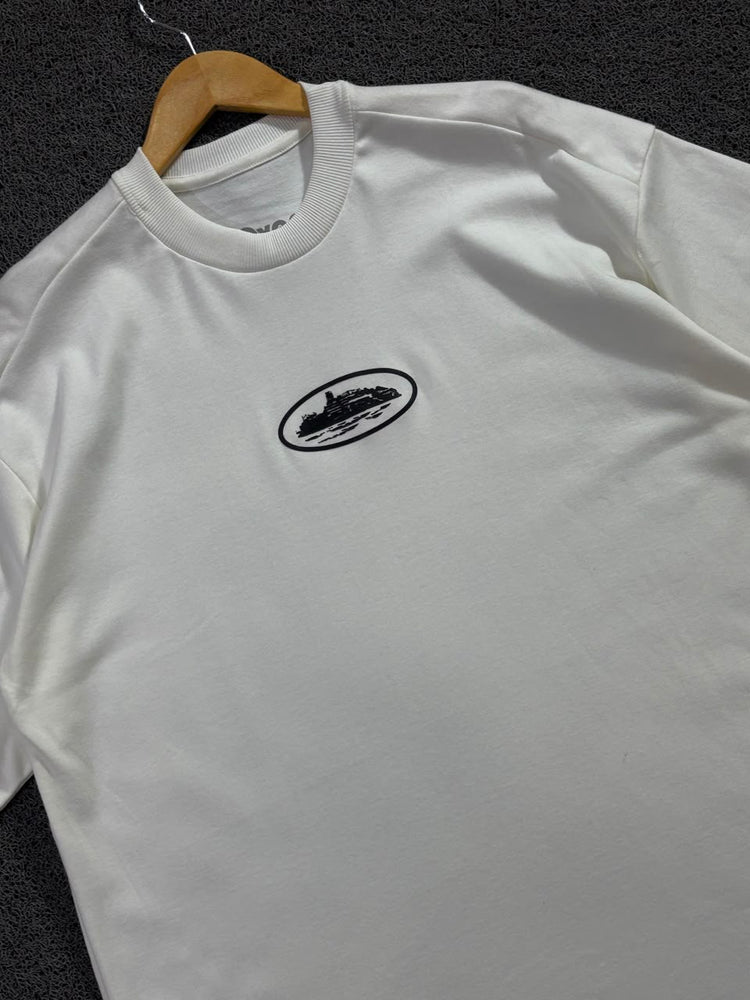 Camiseta Corteiz x R10 Off White