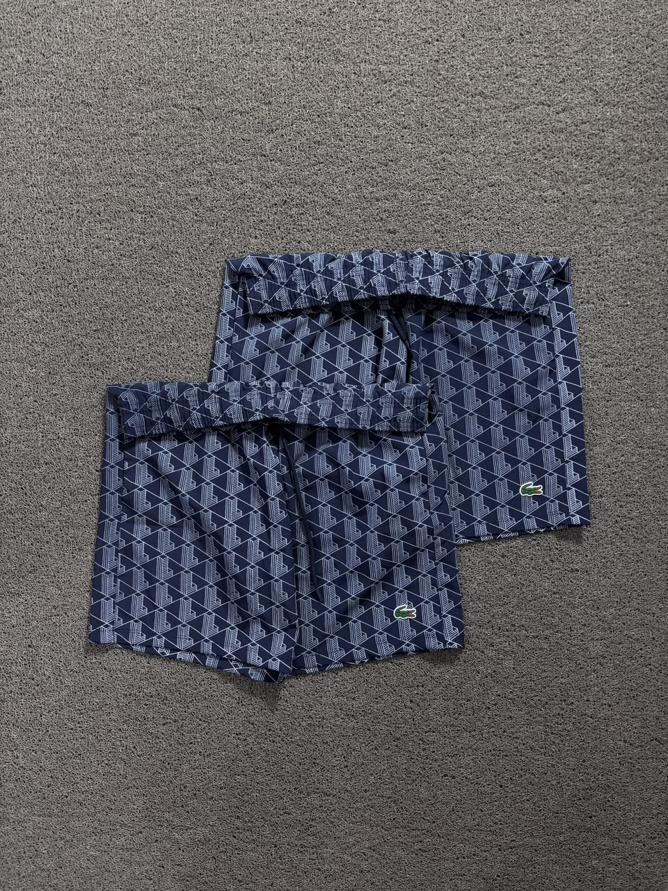 BERMUDA LCST MONOGRAMA AZUL M.