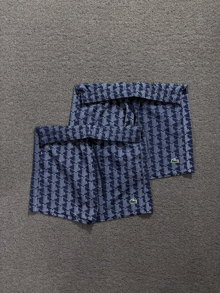BERMUDA LCST MONOGRAMA AZUL M.
