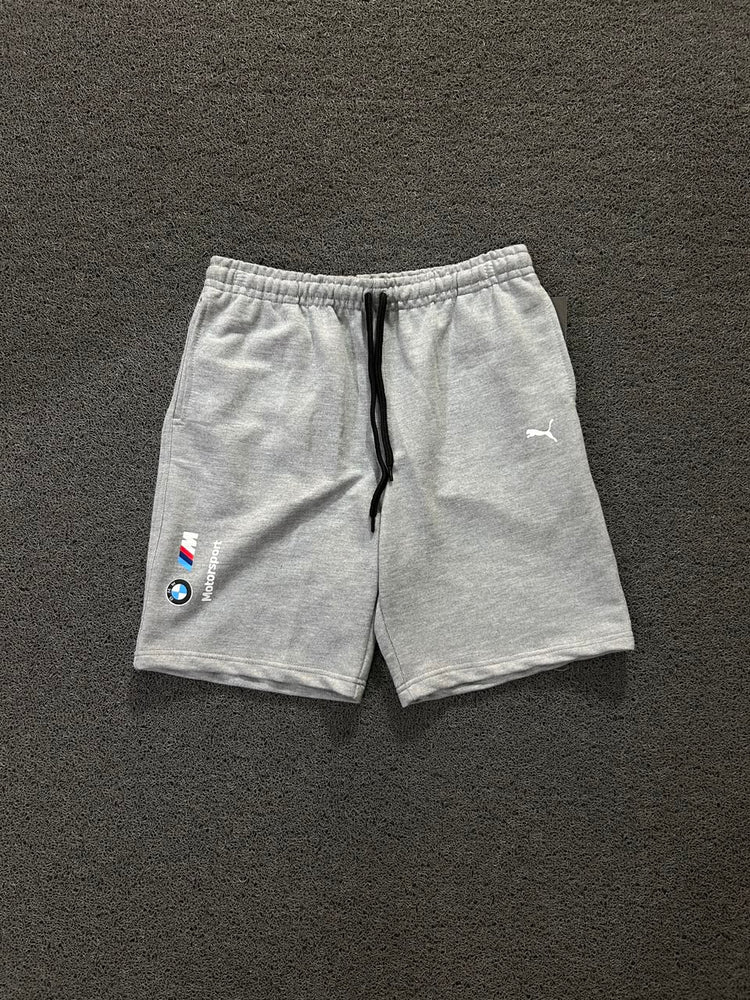 BERMUDA MOLETOM PUMA X BMW CINZA