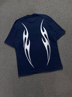 Camiseta Hellstar Fire Azul M.