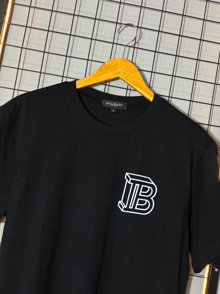 Camiseta Balmain Big B Preta