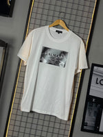 Camiseta Balmain Holográfica Branca