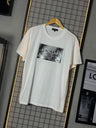 Camiseta Balmain Holográfica Branca