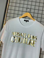 Camiseta Versace Culture Branca