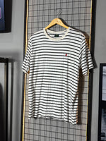 Camiseta Brooks Branca/Preta