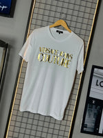 Camiseta Versace Culture Branca