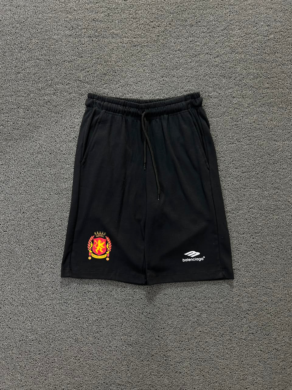 BERMUDA MOLETOM BALENCIAGA PRETA