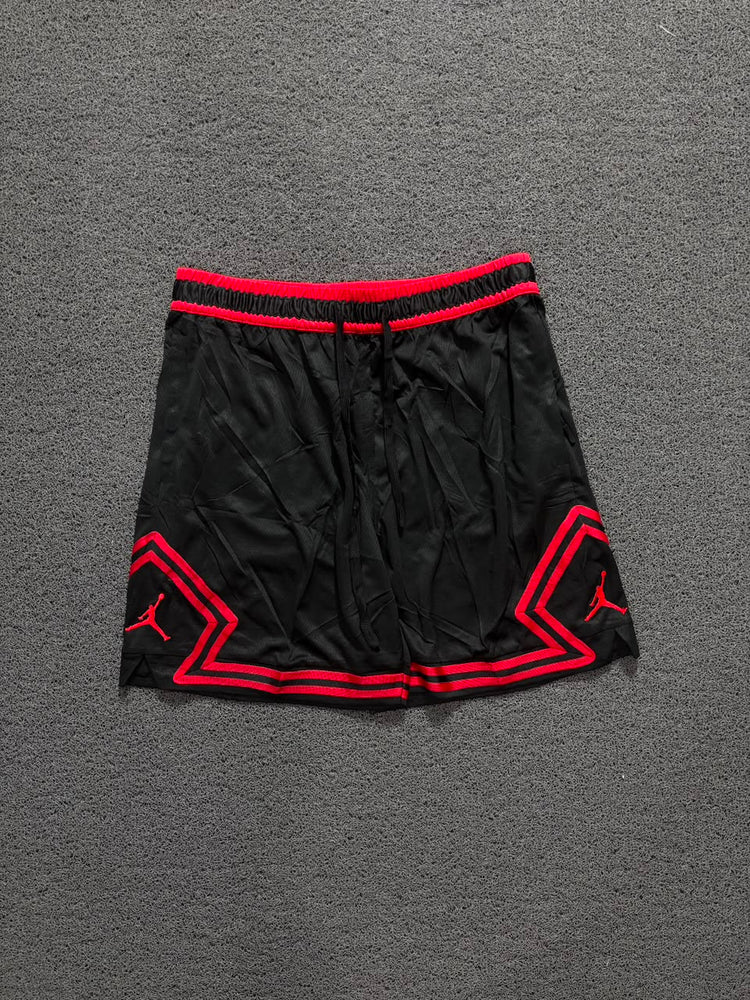 BERMUDA JORDAN PREMIUM PRETA/VERMELHA