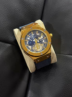 Relógio Hublot Blue/Gold