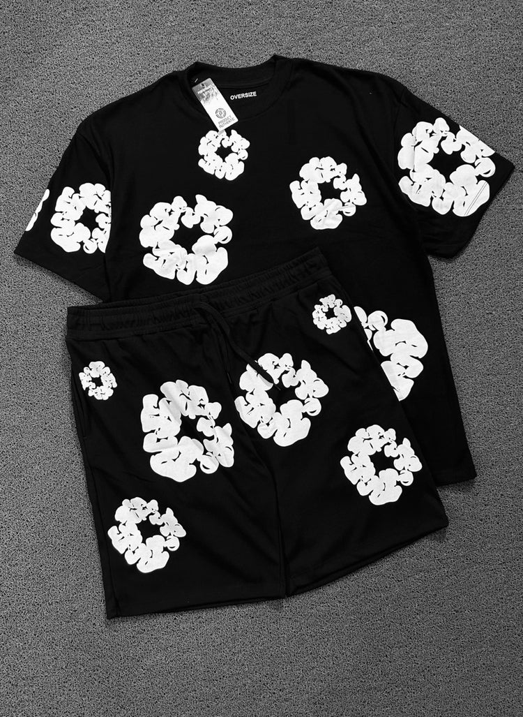 Conjunto Denim Tears - Preto