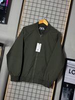 JAQUETA ZARA VERDE