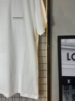 CAMISETA BALMAIN METALIC BRANCA