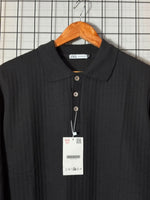 SUÉTER POLO PRETO