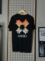 Camiseta Amiri Fire Preta