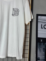 Camiseta Balmain Big B. Branca