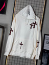 MOLETOM CHROME HEARTS OFF WHITE