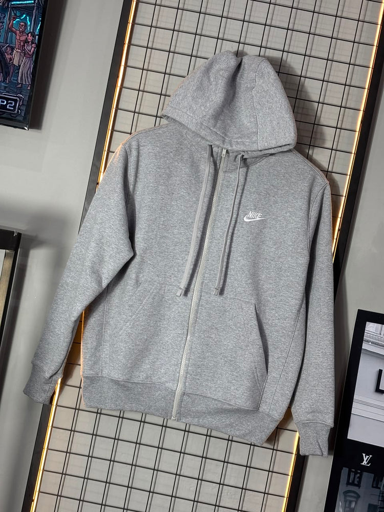 MOLETOM NIKE CLUB CINZA TOUCA