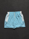 BERMUDA NK SWOOSH AZUL BEBÊ/BRANCA