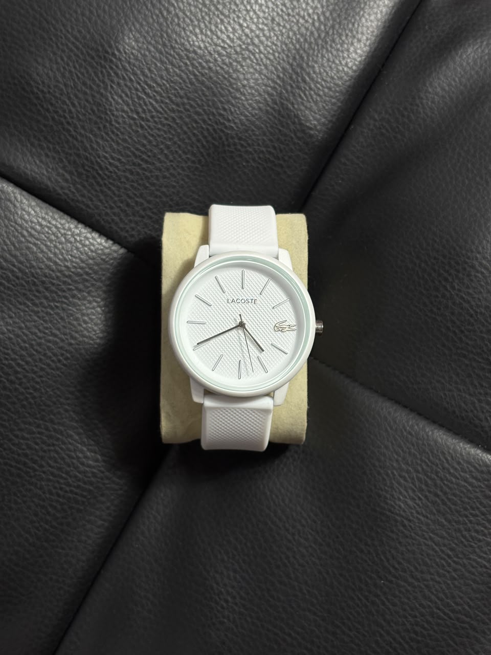 RELÓGIO LACOSTE BRANCO/PRATA