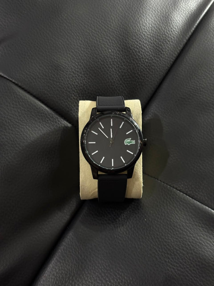 RELÓGIO LACOSTE PRETO/DOURADO