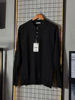 SUÉTER POLO PRETO
