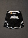 BERMUDA JORDAN PREMIUM LETREIRO PRETA