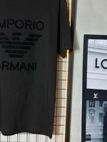 Camiseta EA7 Big Veludo Preta