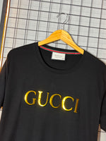 Camiseta Gucci Gold Preta