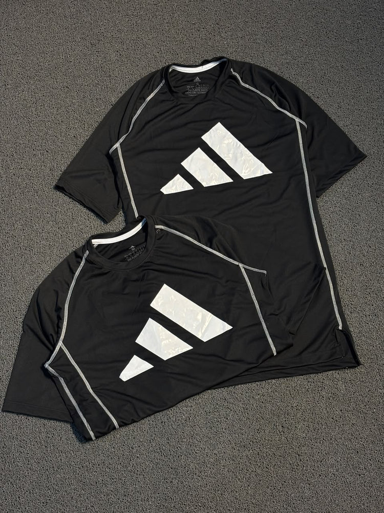 CAMISETA ADIDAS PRETA – COMPRESSÃO