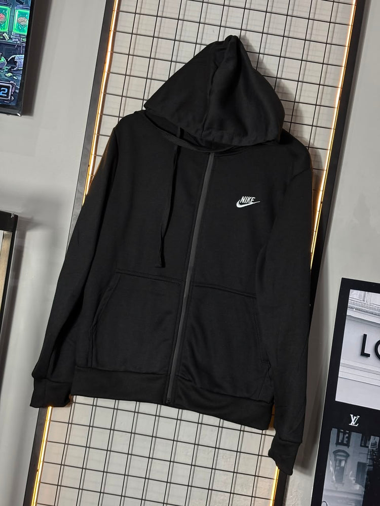 MOLETOM NIKE CLUB PRETO TOUCA